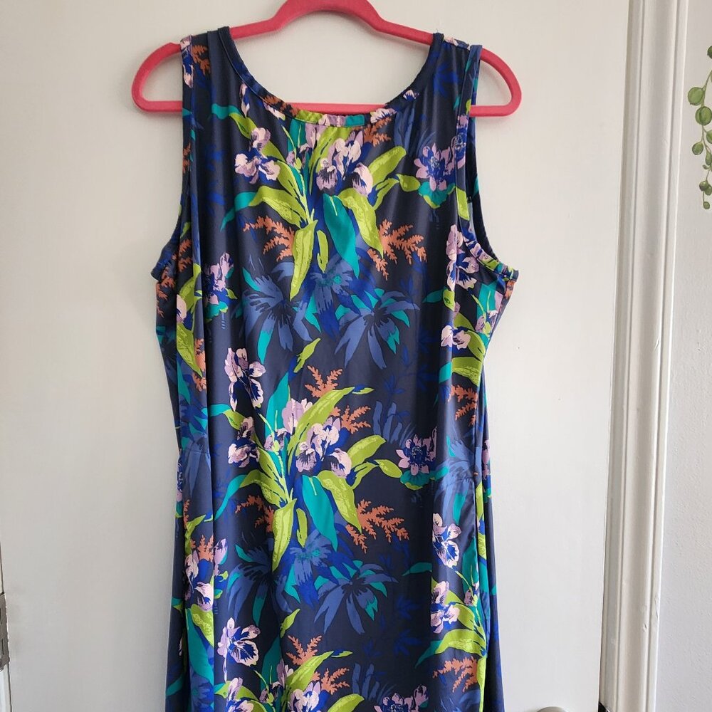 Floral summer Columbia dress